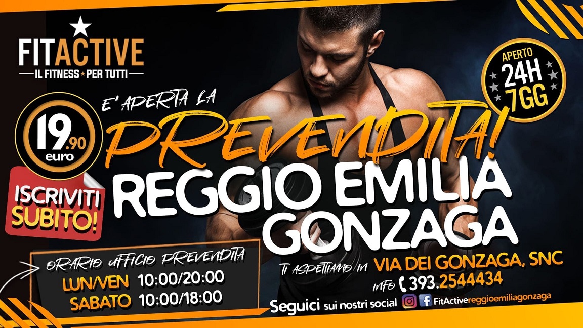 FitActive Reggio Emilia Gonzaga cover