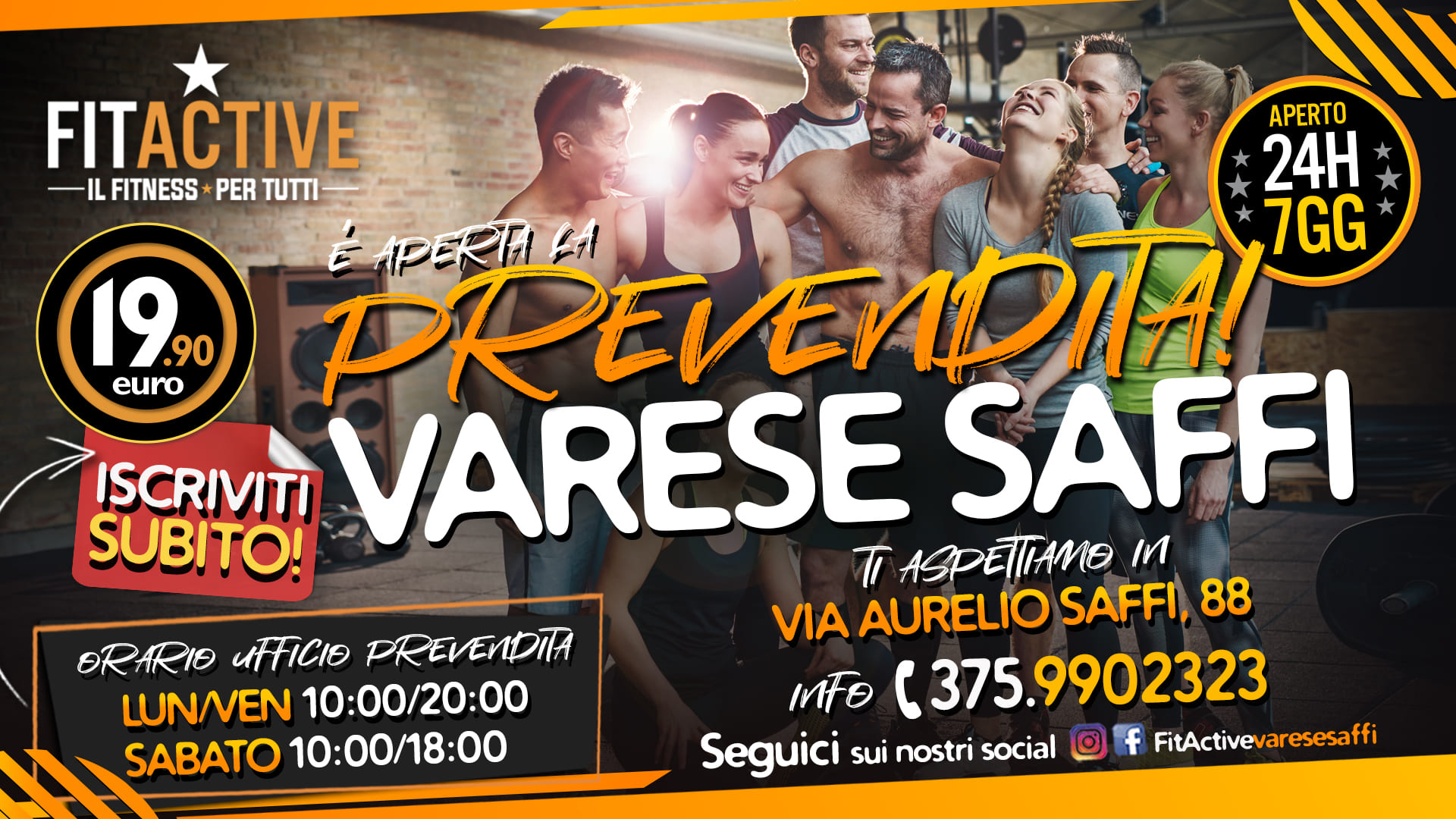 FitActive Varese Via Saffi cover